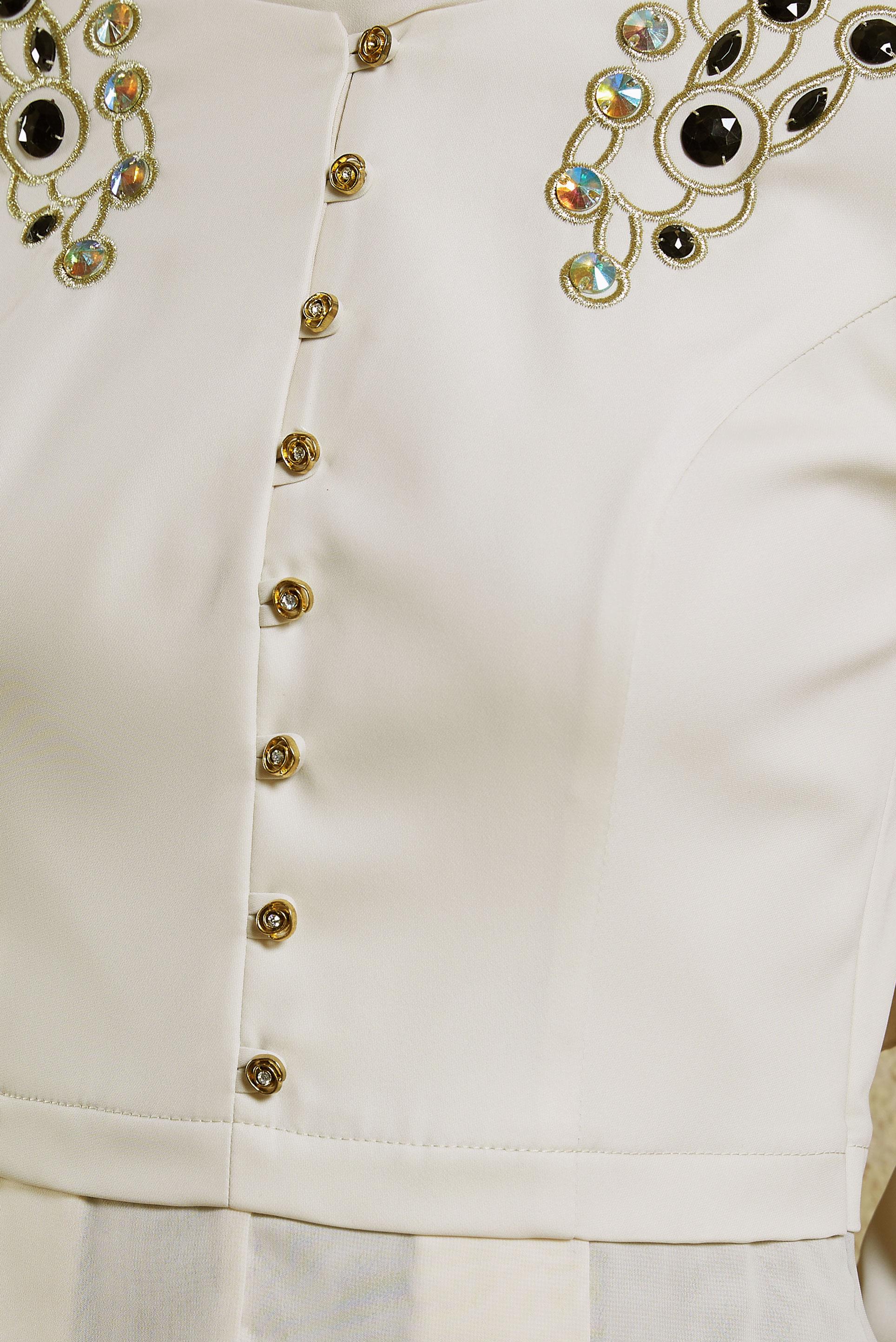 Tesettür giyim SİYAH VOLAN DETAYLI ABİYE ELBİSE 5944