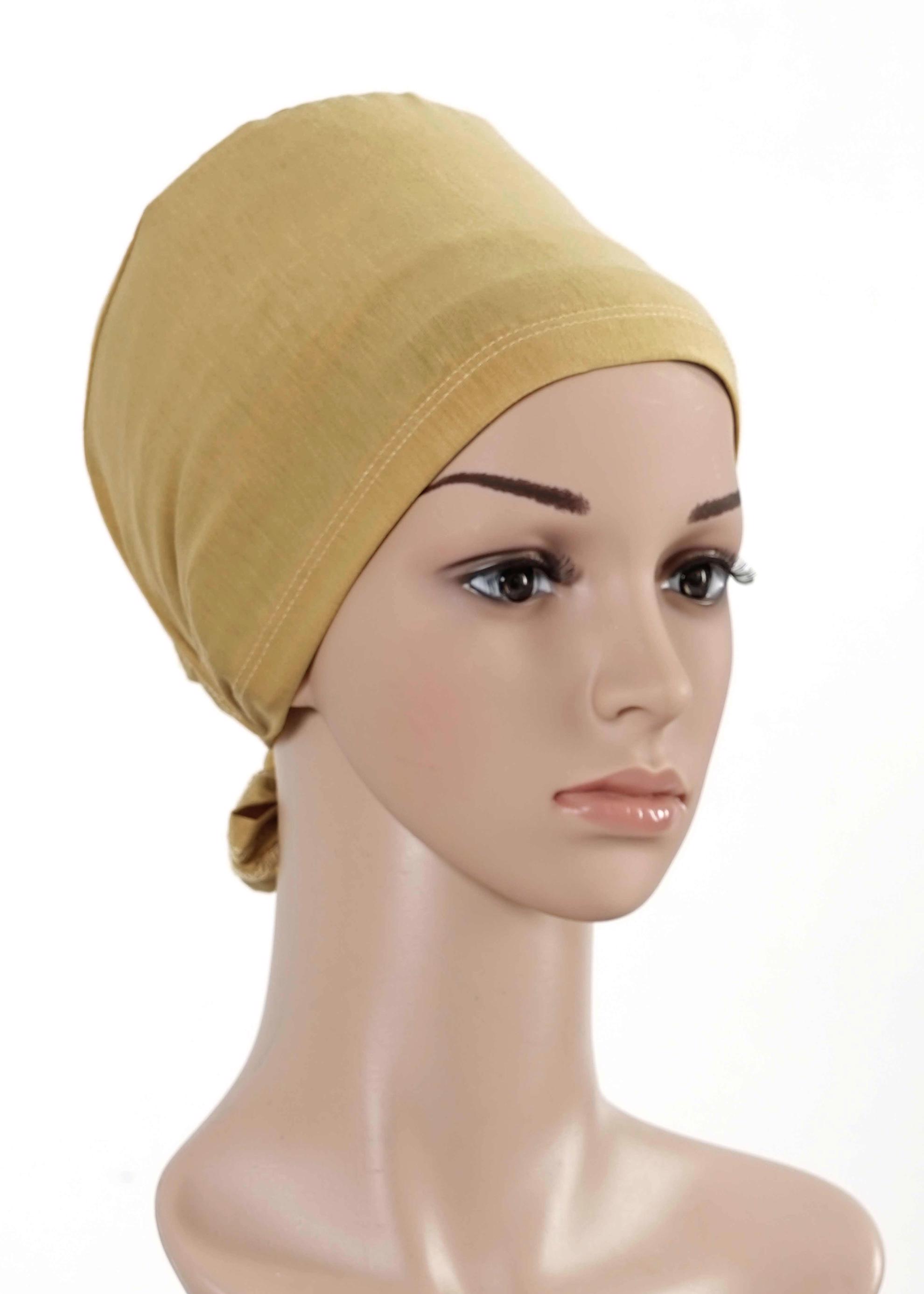 Tesettür giyim SARI PENYE BONE 5050 