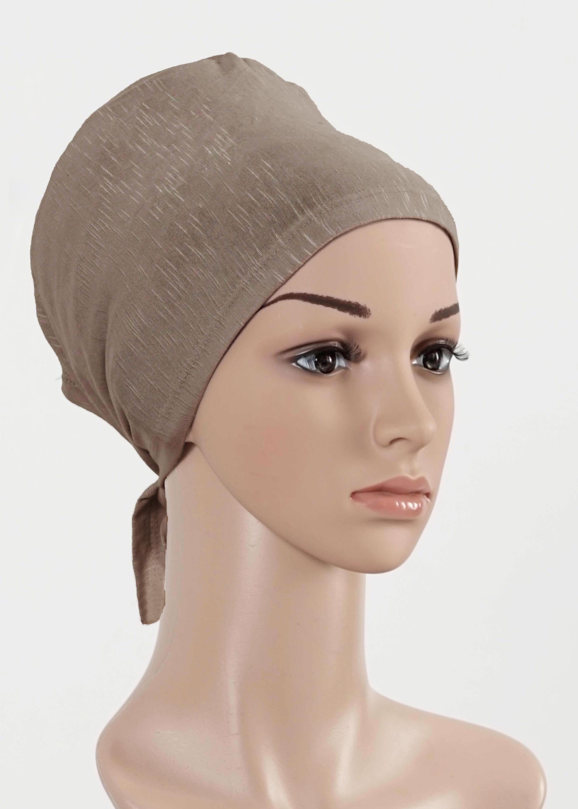 Tesettür giyim BEJ PENYE BONE 5050 