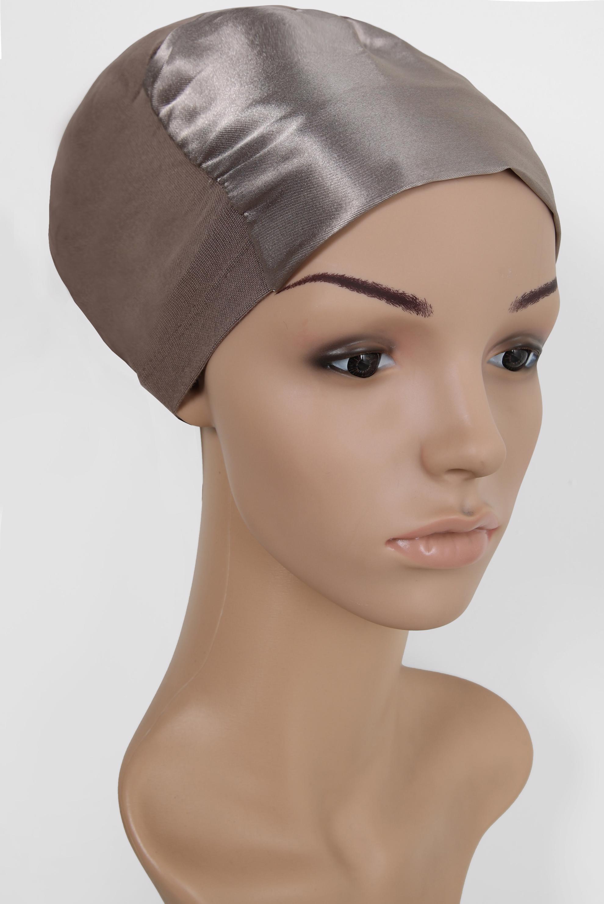 Vêtements hijab VISON BONNET SOUS-FOULARD SATIN 5055