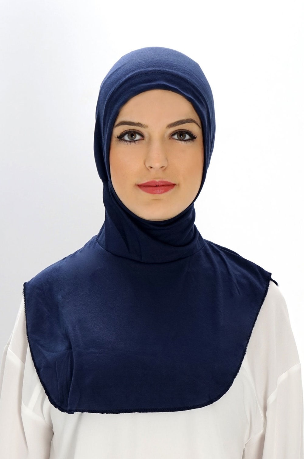 Hijab clothing NAVY BLUE NECK COVER HIJAB 40021 