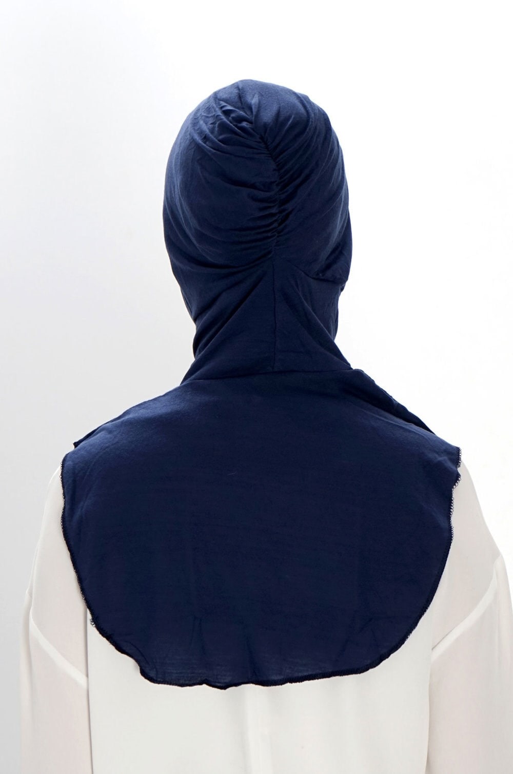 Hijab clothing NAVY BLUE NECK COVER HIJAB 40021 