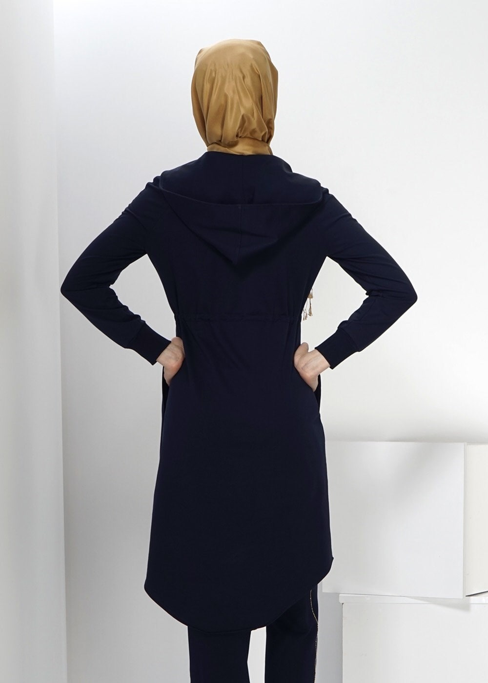 Tesettür giyim LACİVERT 4566 EŞOFMAN TAKIMI 