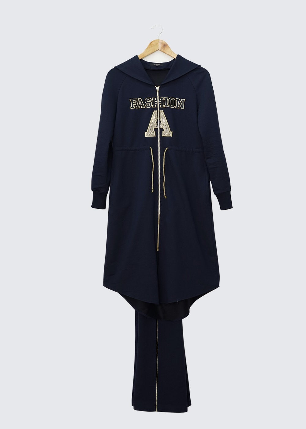 Tesettür giyim LACİVERT 4566 EŞOFMAN TAKIMI 