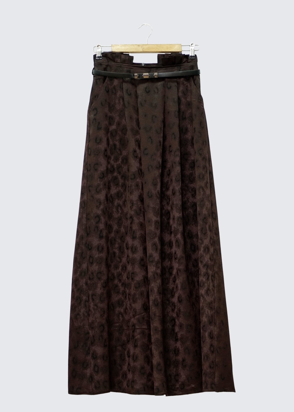 Tesettür giyim KAHVE 6645 ETEK 