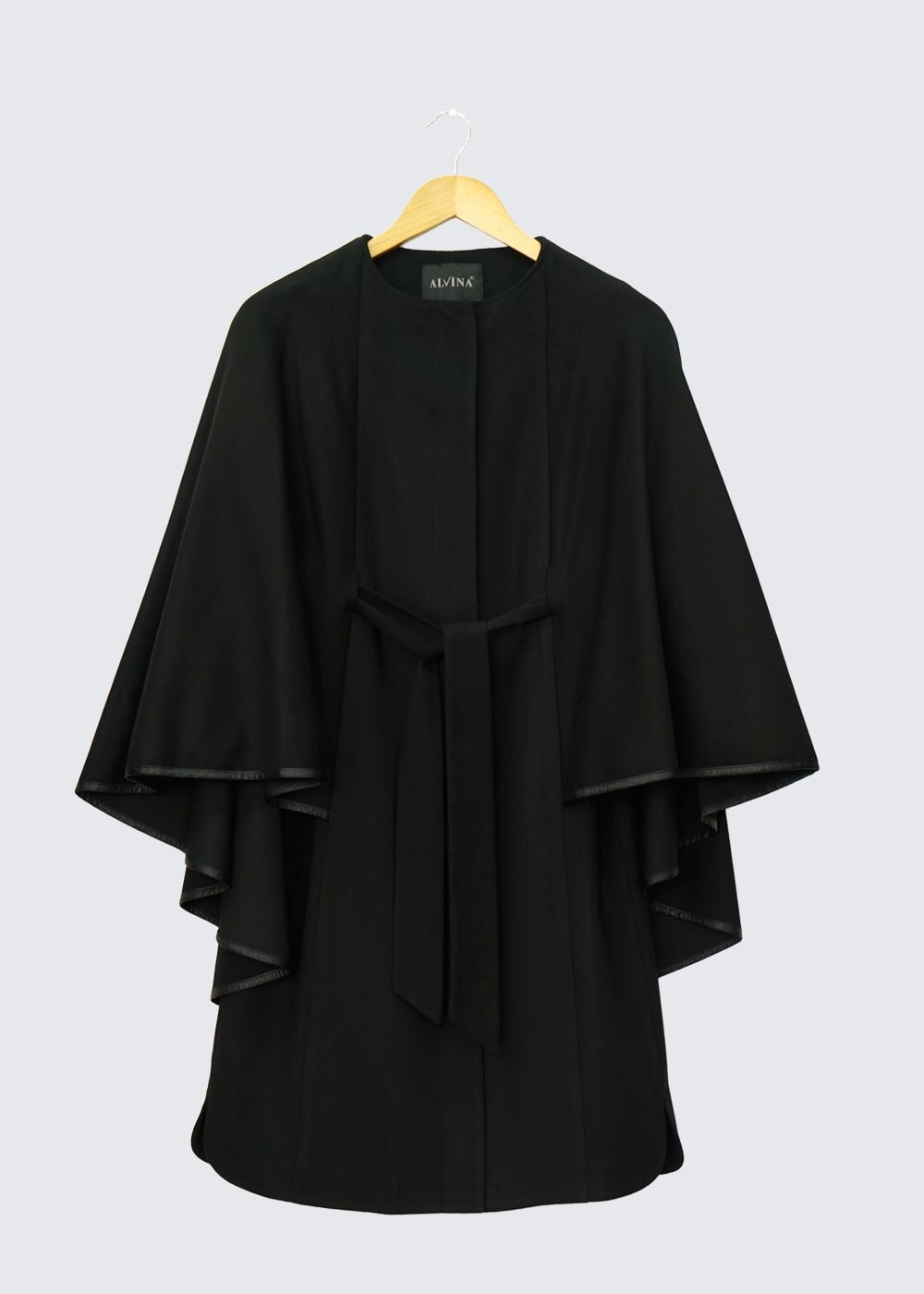 Tesettür giyim SİYAH 9308 KABAN 