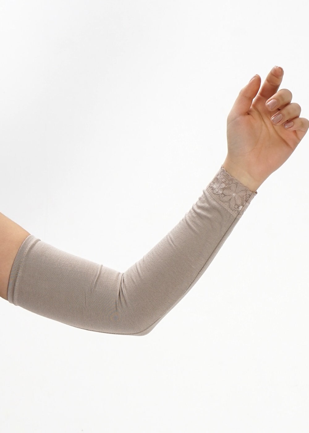 Hijab clothing MINK LACY PRAYER ARMBAND 40055 