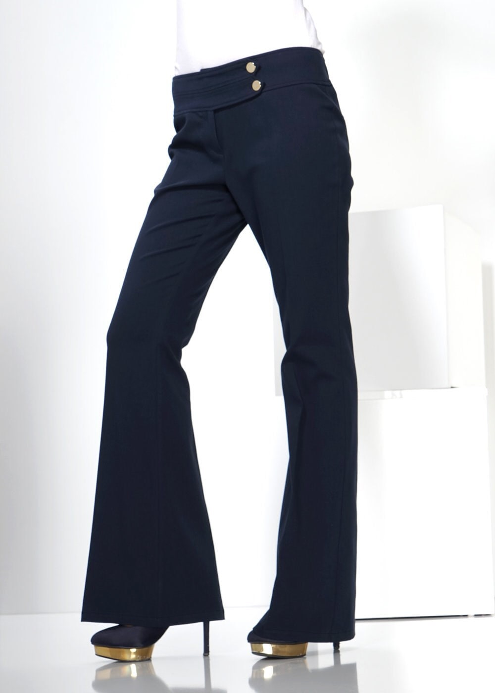 Tesettür giyim LACİVERT 7782 PANTOLON 