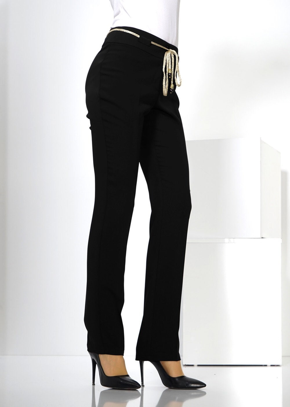 Tesettür giyim SİYAH 7786 PANTOLON