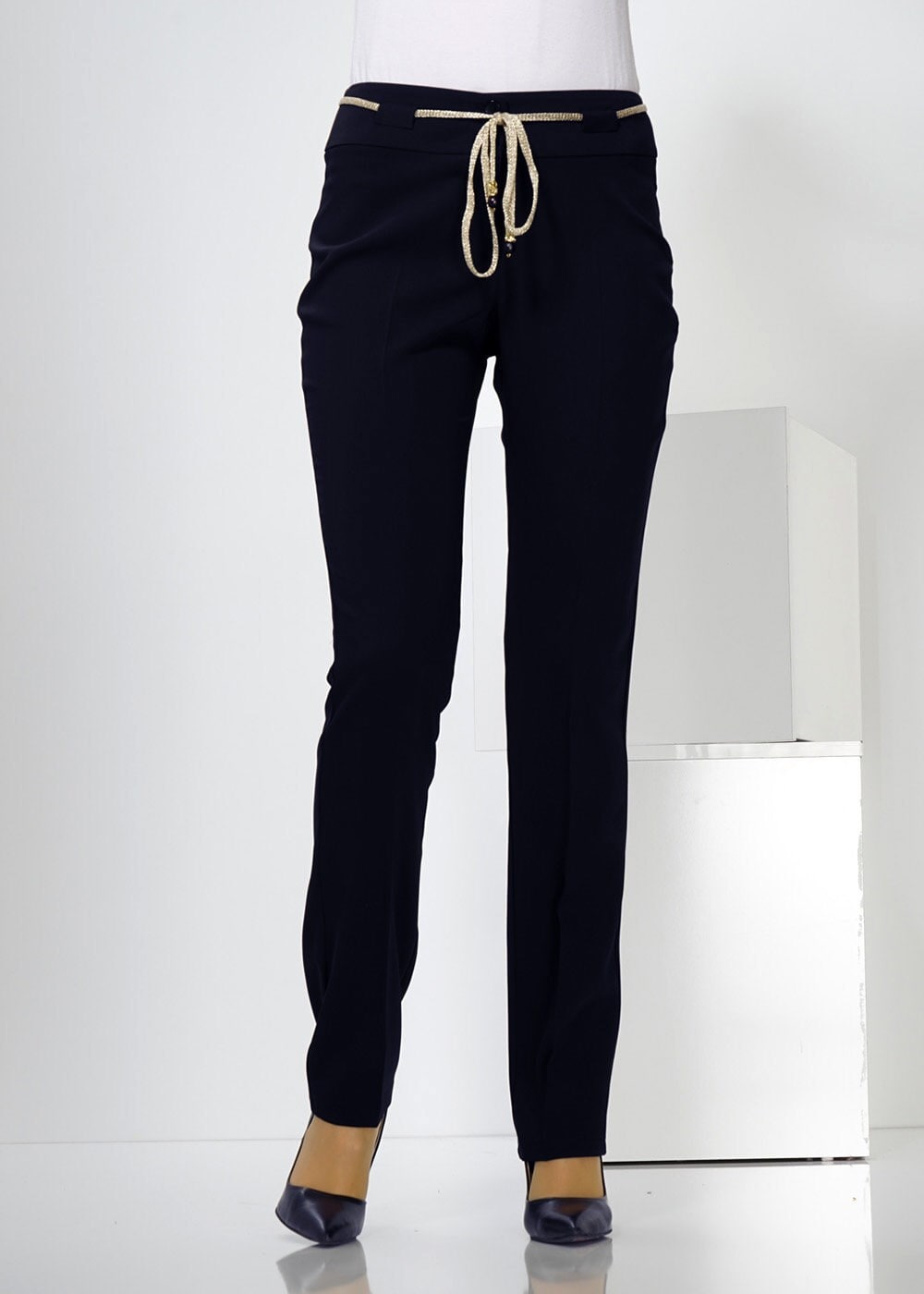 Tesettür giyim LACİVERT 7786 PANTOLON