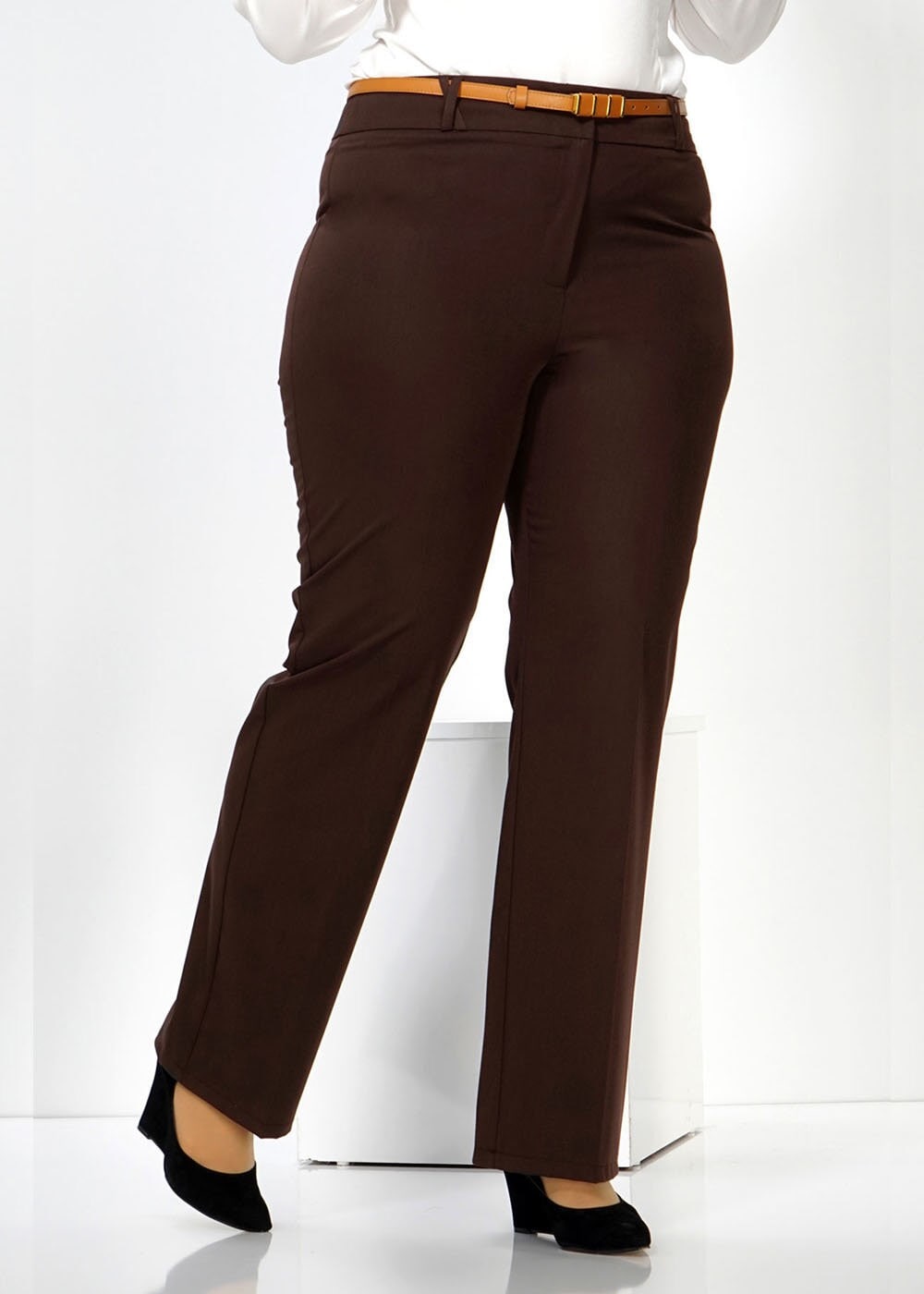 Tesettür giyim KAHVE 7787 PANTOLON