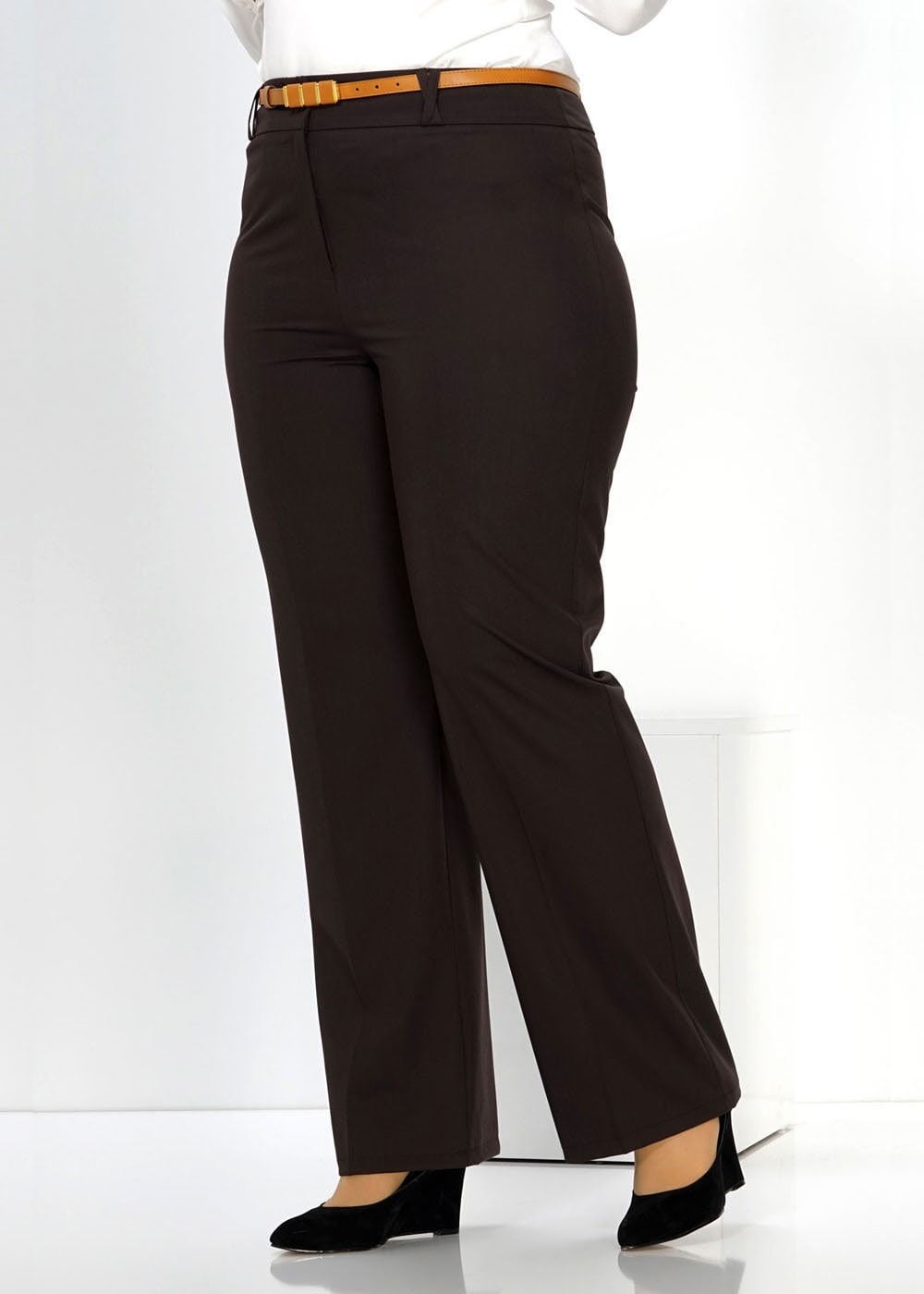 Tesettür giyim KAHVE 7787 PANTOLON