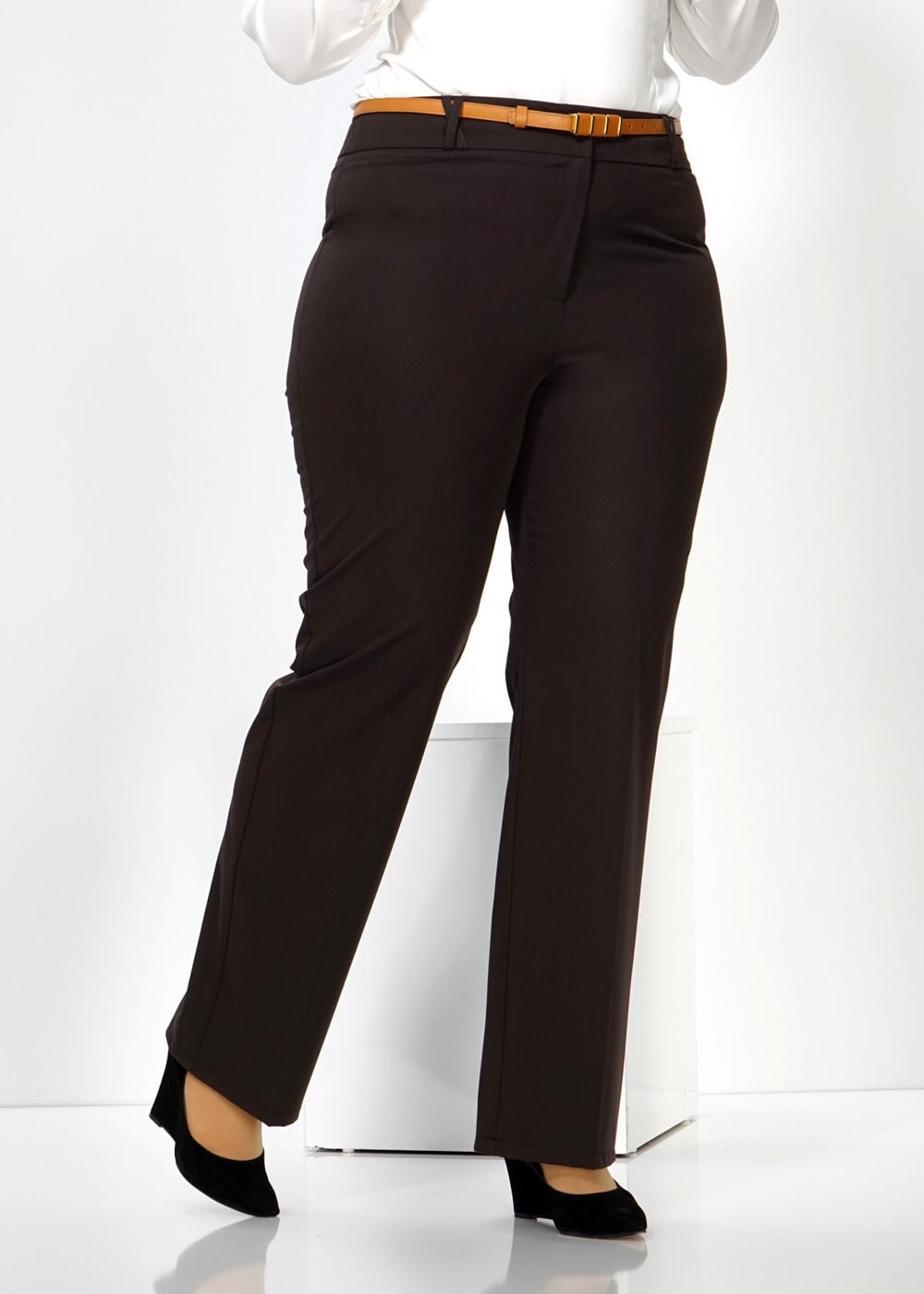 Tesettür giyim KAHVE 7787 PANTOLON