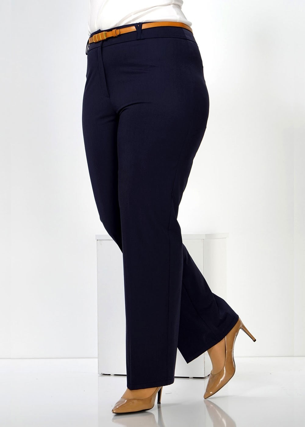 Tesettür giyim LACİVERT 7787 PANTOLON