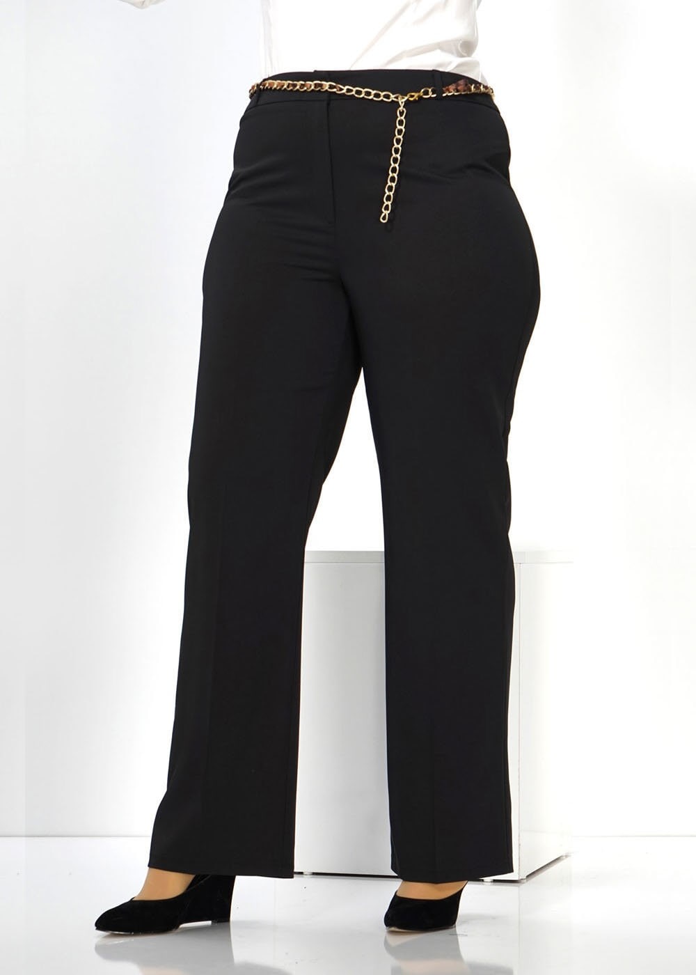 Tesettür giyim SİYAH 7788 PANTOLON