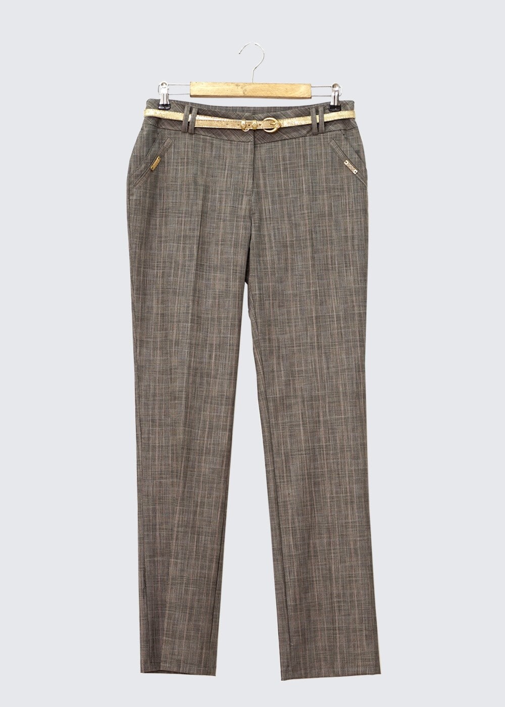 Tesettür giyim KAHVE 7793 PANTOLON