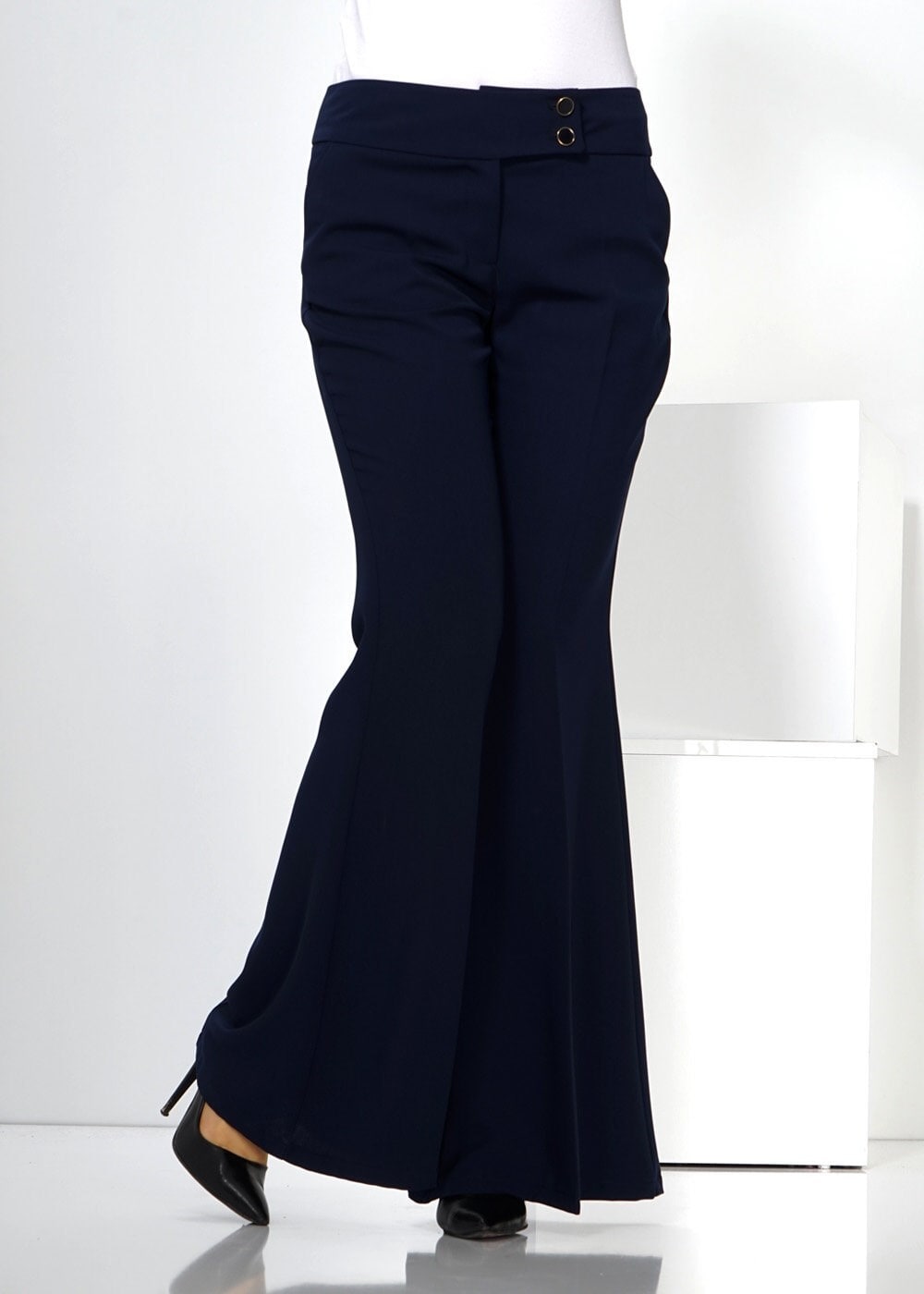 Tesettür giyim LACİVERT 7796 PANTOLON