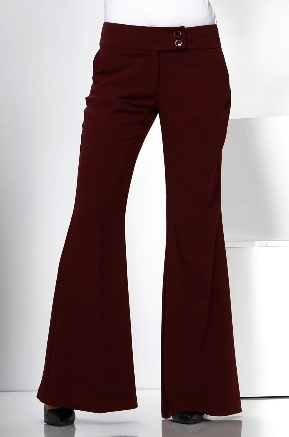 Tesettür giyim BORDO 7796 PANTOLON