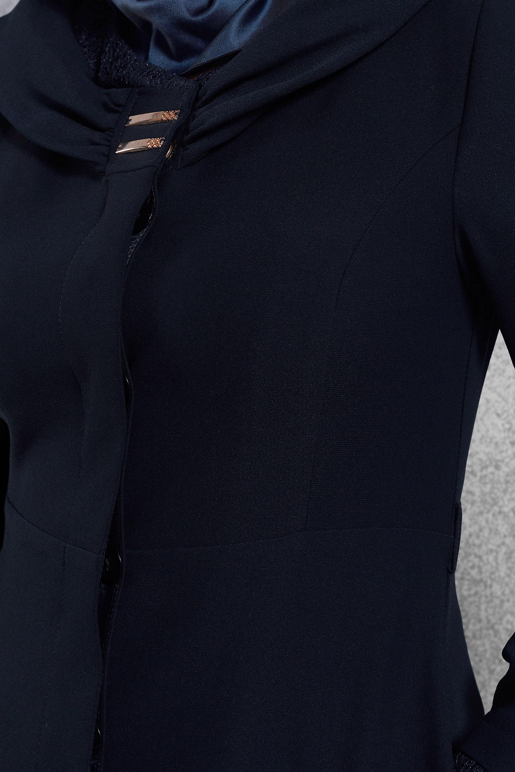 Tesettür giyim LACİVERT DÜZ PARDESÜ 1419