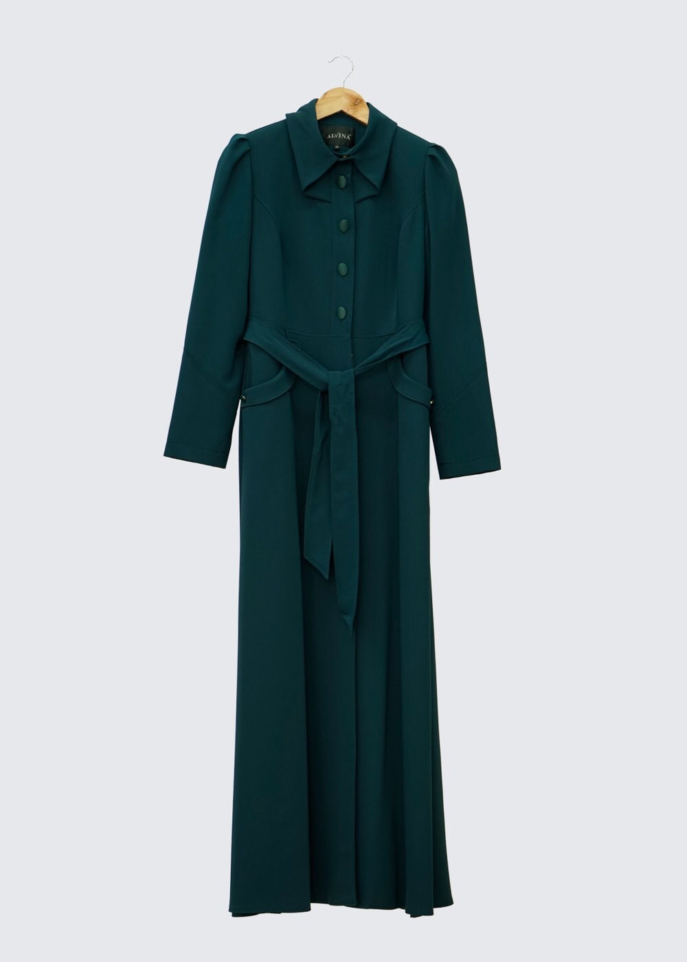 Tesettür giyim YEŞİL 1421 PARDESÜ 