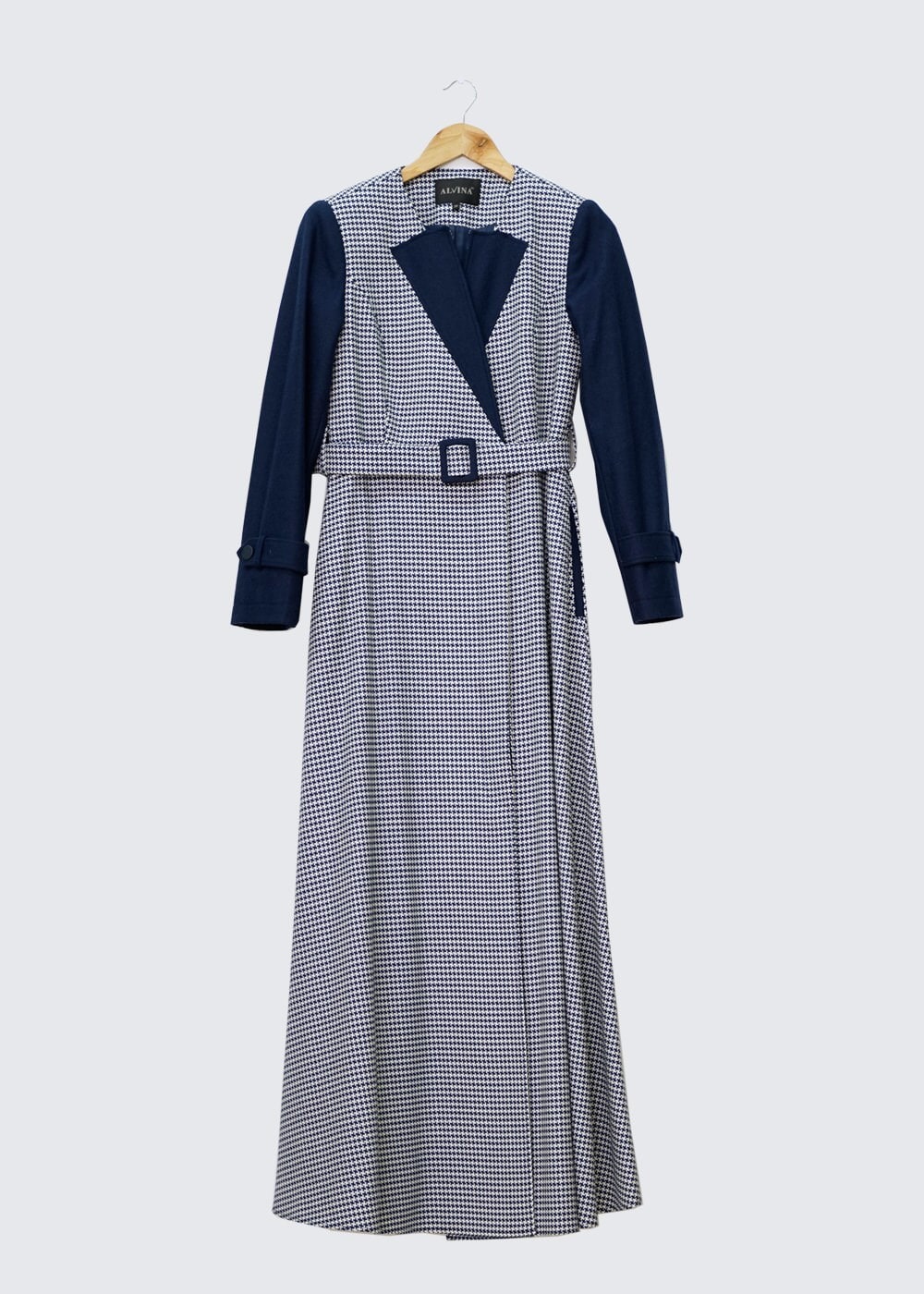 Tesettür giyim LACİVERT 1423 PARDESÜ