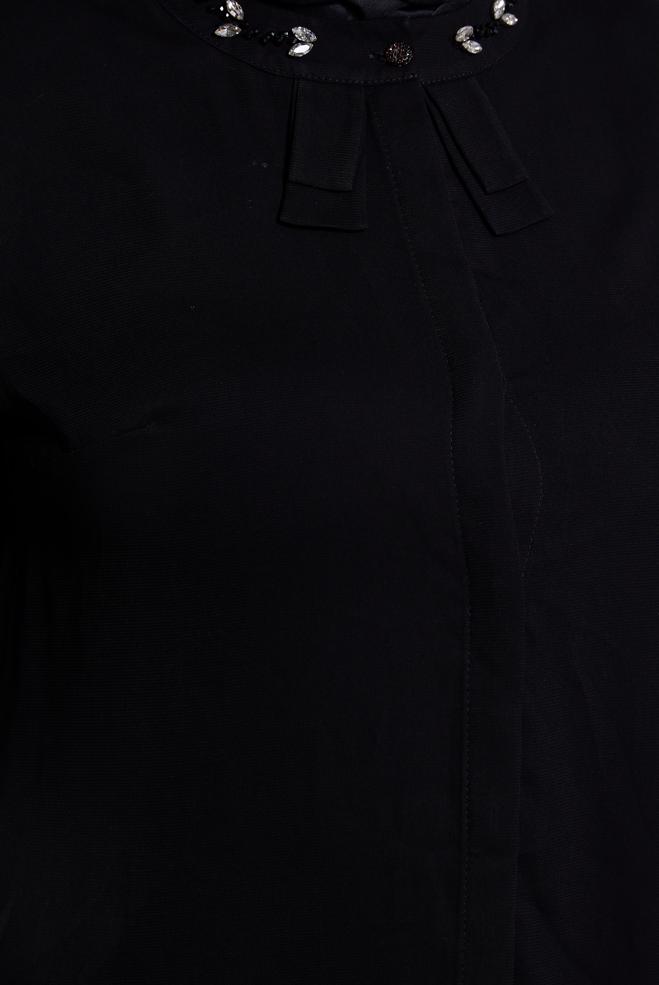 Tesettür giyim SİYAH ASİMETRİK KESİM TUNİK 2426 - ALVİNA