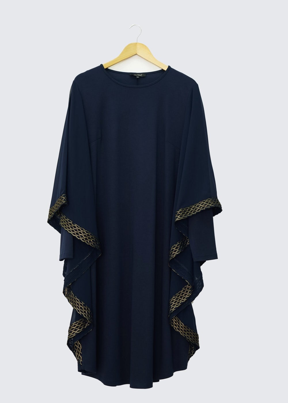 Tesettür giyim LACİVERT PANÇO TUNİK 2431 