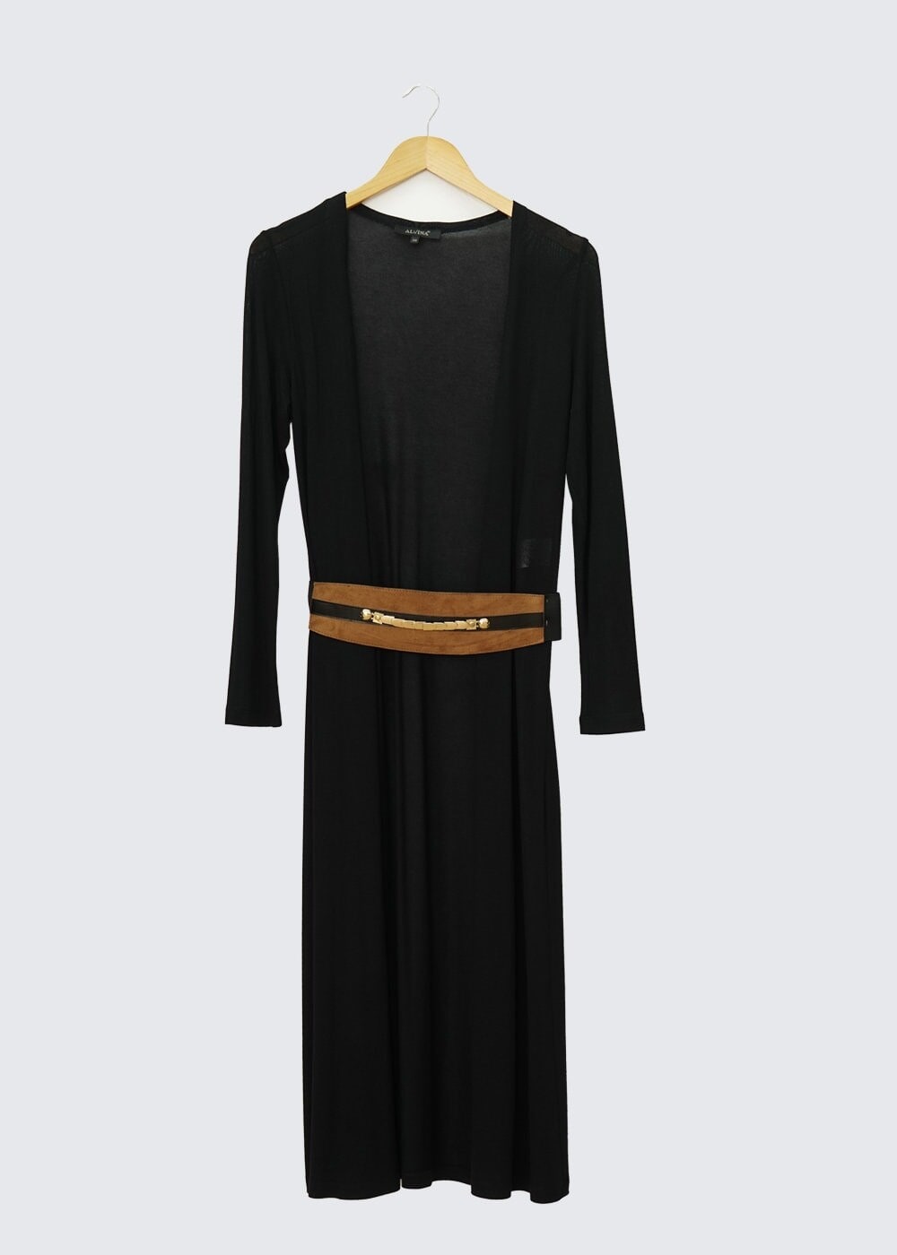 Tesettür giyim SİYAH UZUN TUNİK 4346