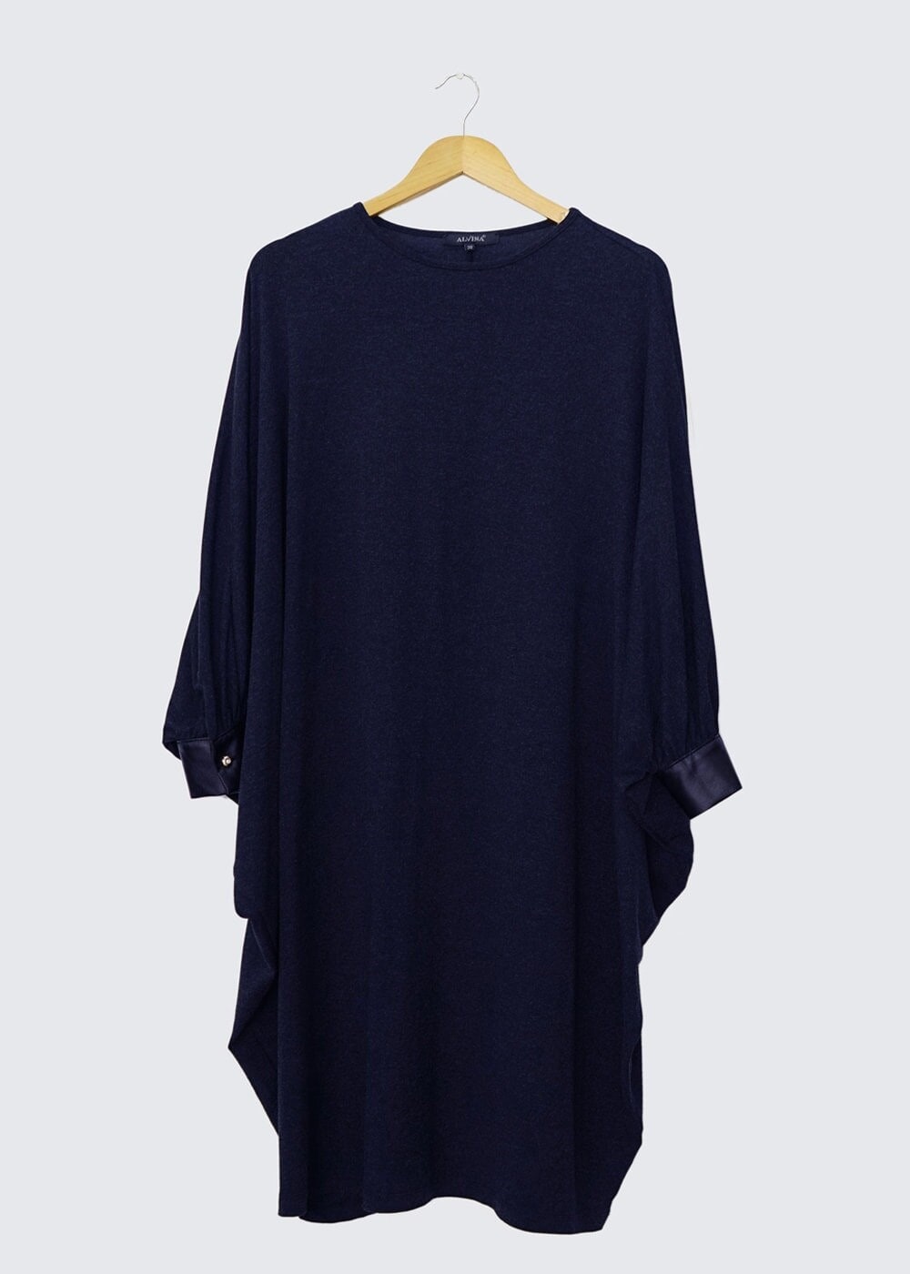 Tesettür giyim LACİVERT YARASA KOL TUNİK 4433