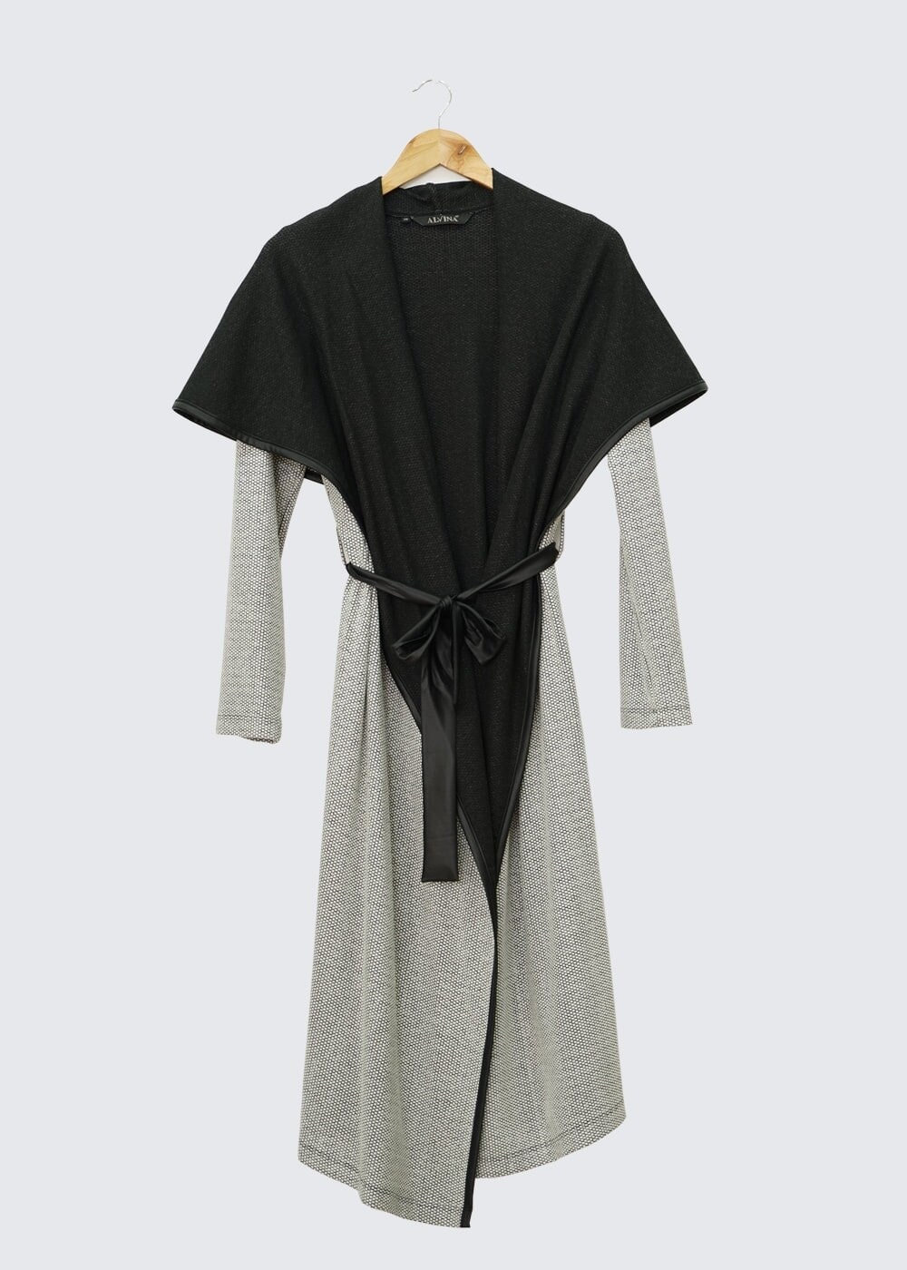 Tesettür giyim BEYAZ İKİ RENKLİ TUNİK 4522