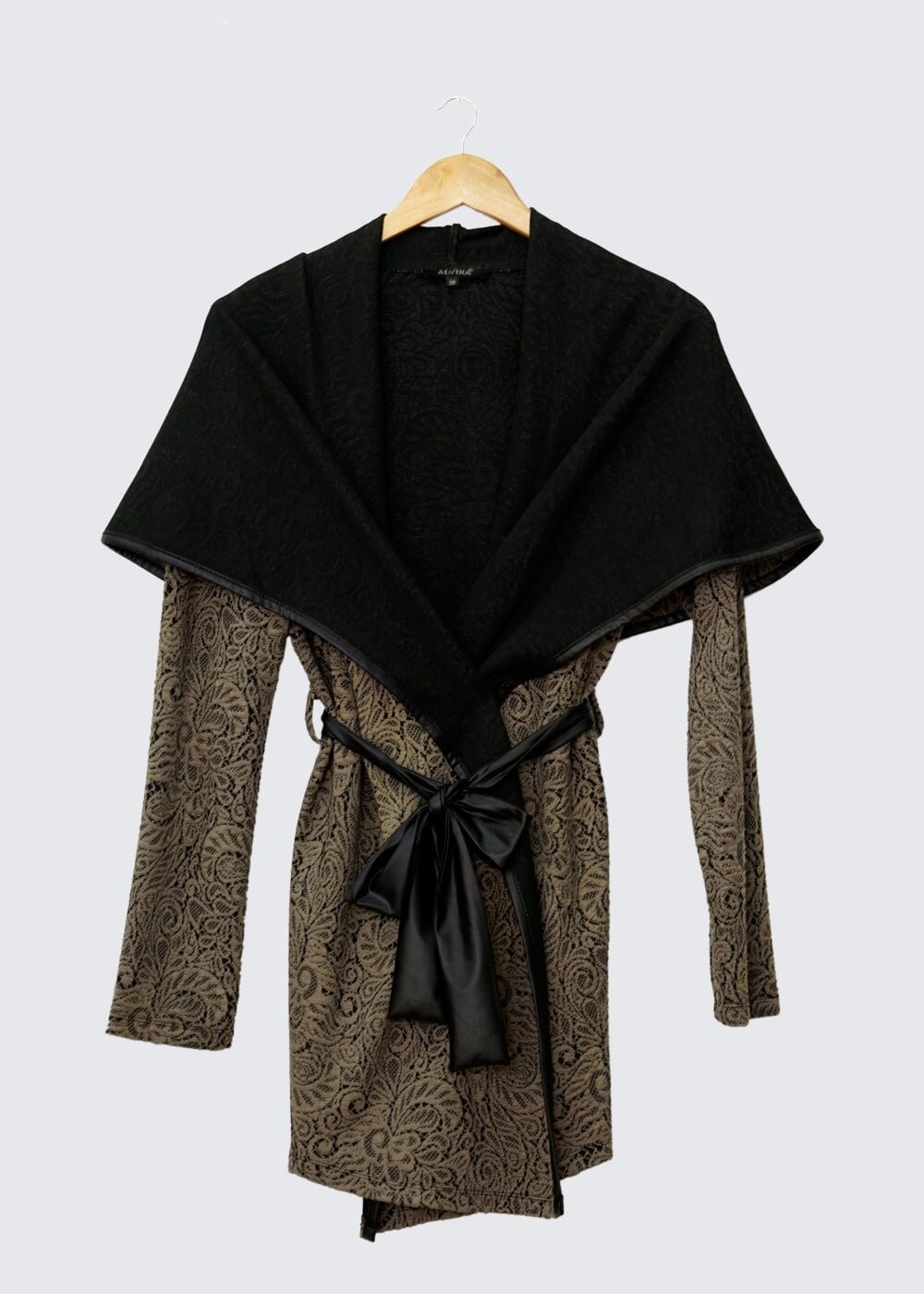 Tesettür giyim VİZON DESENLİ TUNİK 4523