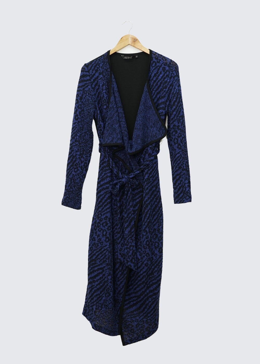 Tesettür giyim SİYAH DESENLİ TUNİK 4554