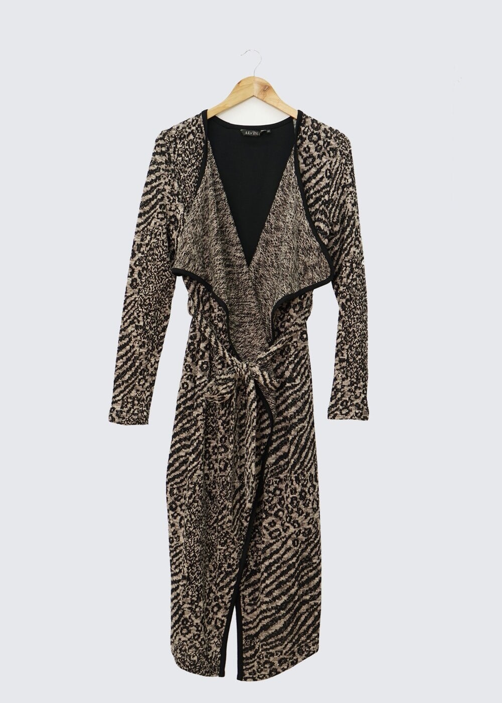 Tesettür giyim VİZON DESENLİ TUNİK 4554