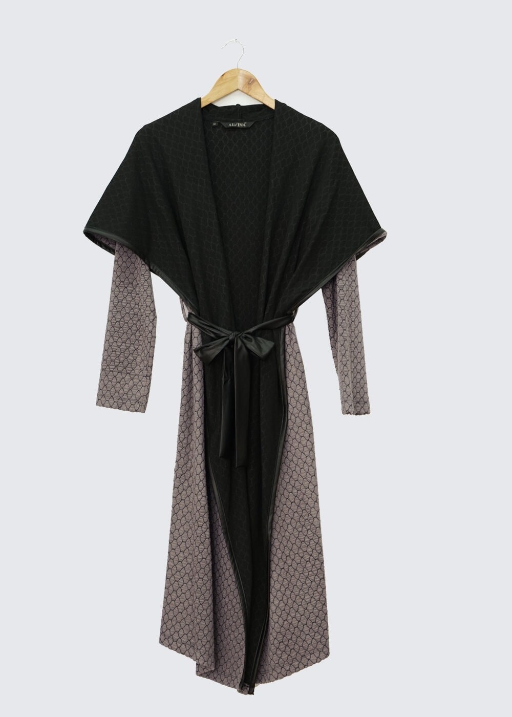 Tesettür giyim VİZON ŞAL YAKA TUNİK 4522-1