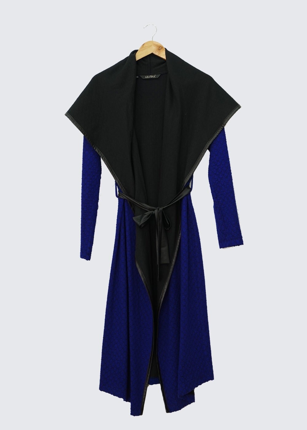 Tesettür giyim LACİVERT ŞAL YAKA TUNİK 4522-1