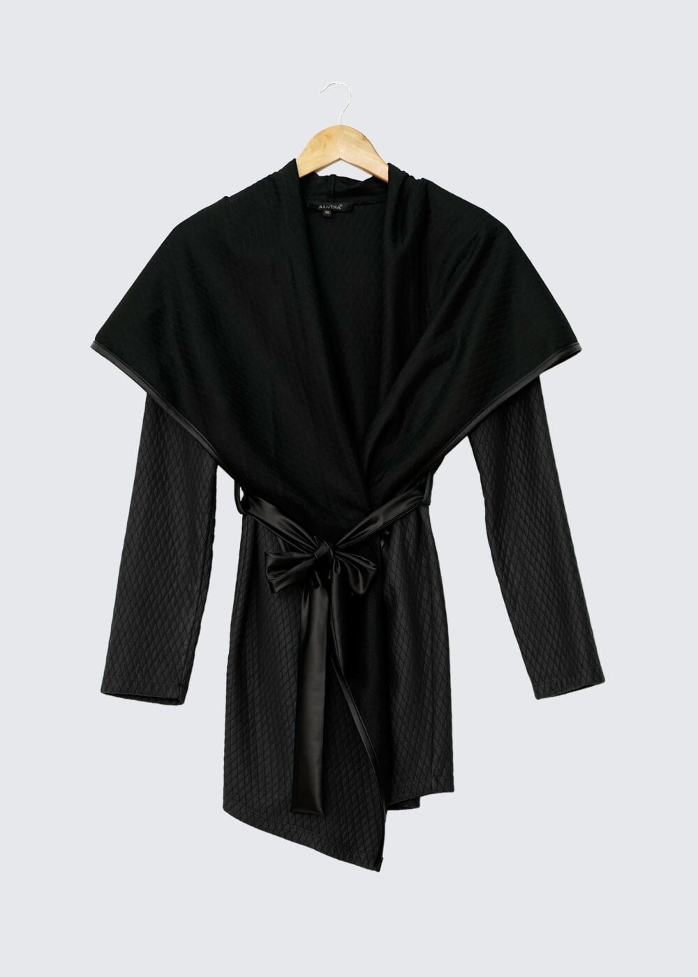 Tesettür giyim GRİ ŞAL YAKA TUNİK 4523-1