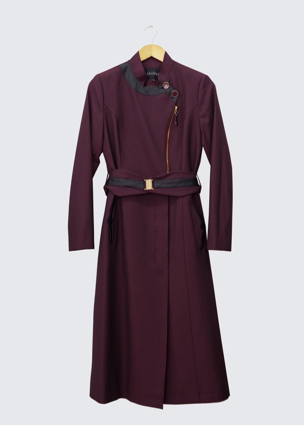 Tesettür giyim MÜRDÜM 1328 TRENÇKOT