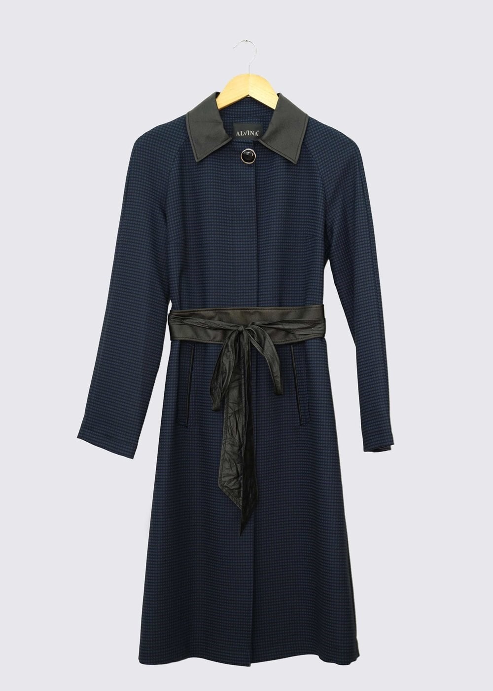 Tesettür giyim SİYAH 1375 TRENÇKOT