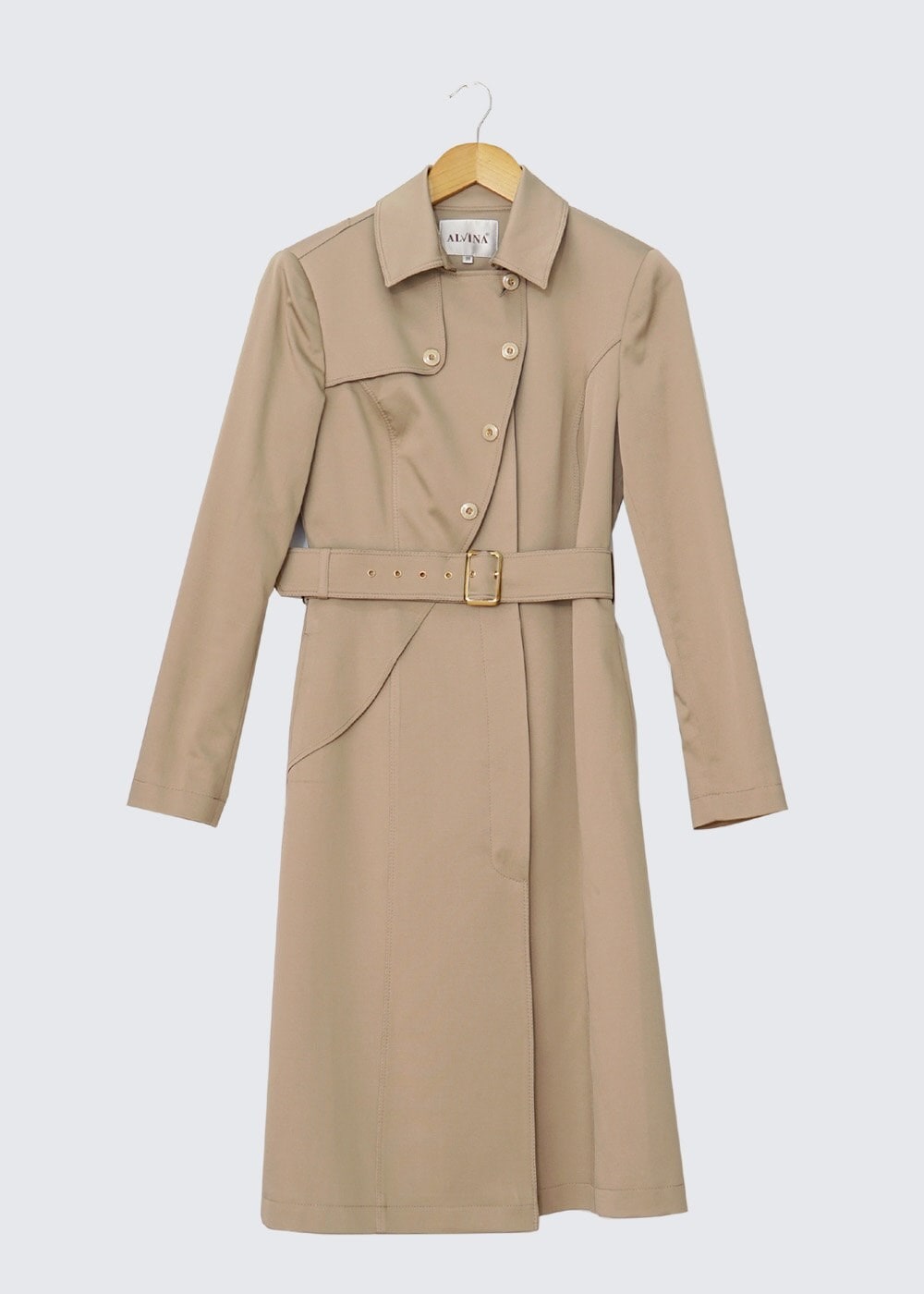 Tesettür giyim BEJ 1393 TRENÇKOT