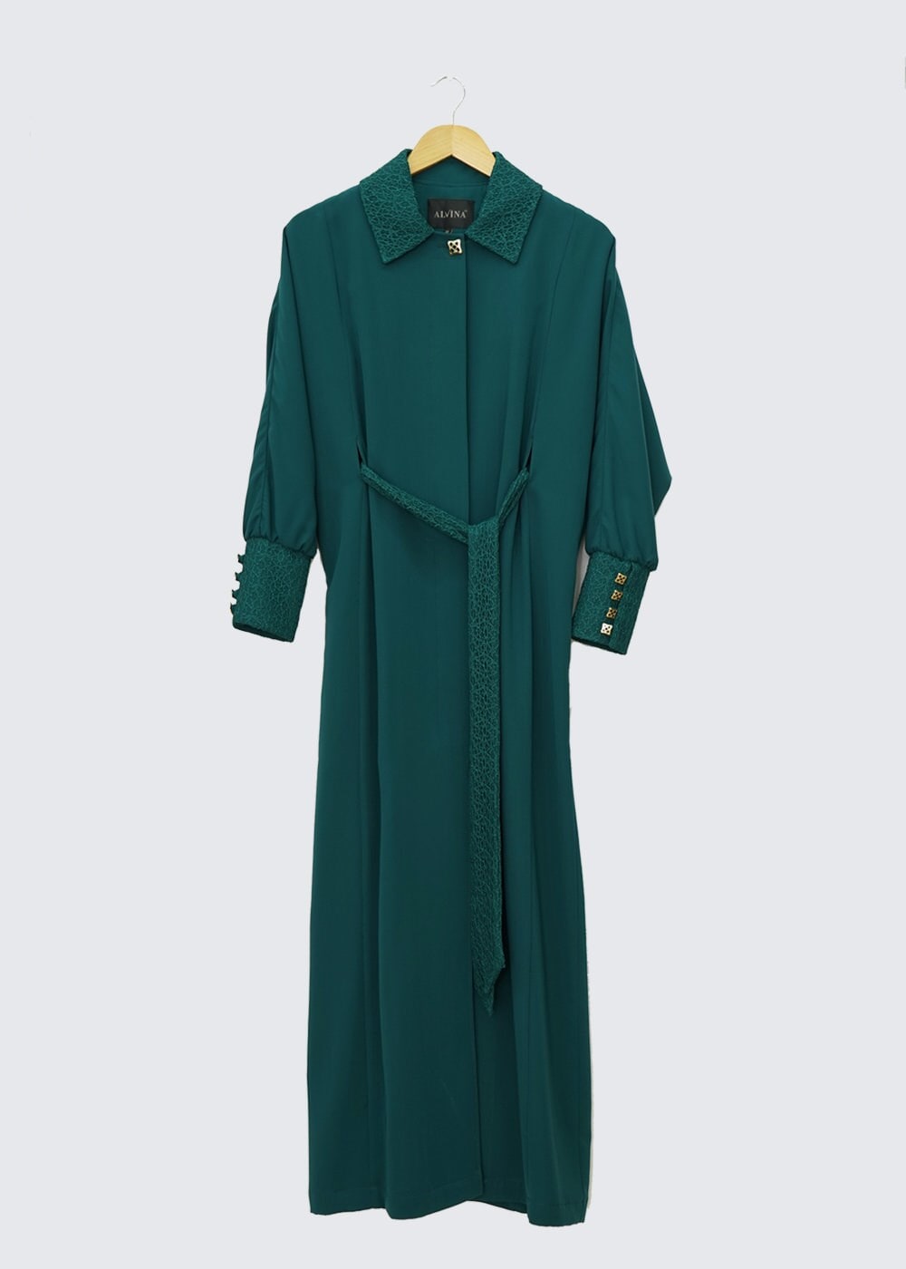 Tesettür giyim YEŞİL 1406 PARDESÜ 