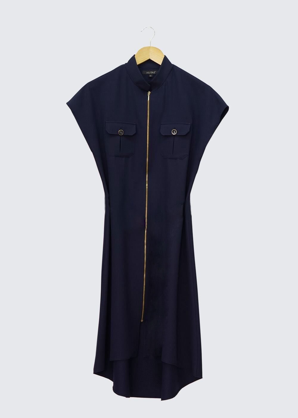 Tesettür giyim LACİVERT 4489 YELEK