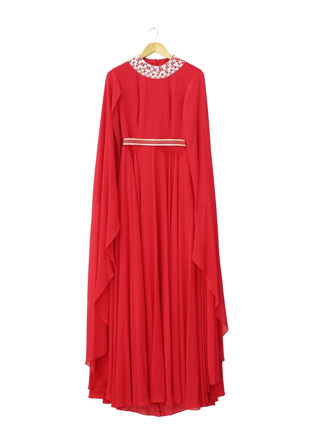 Tesettür giyim BORDO 5012 New Multi Şifon Tesettür Abiye