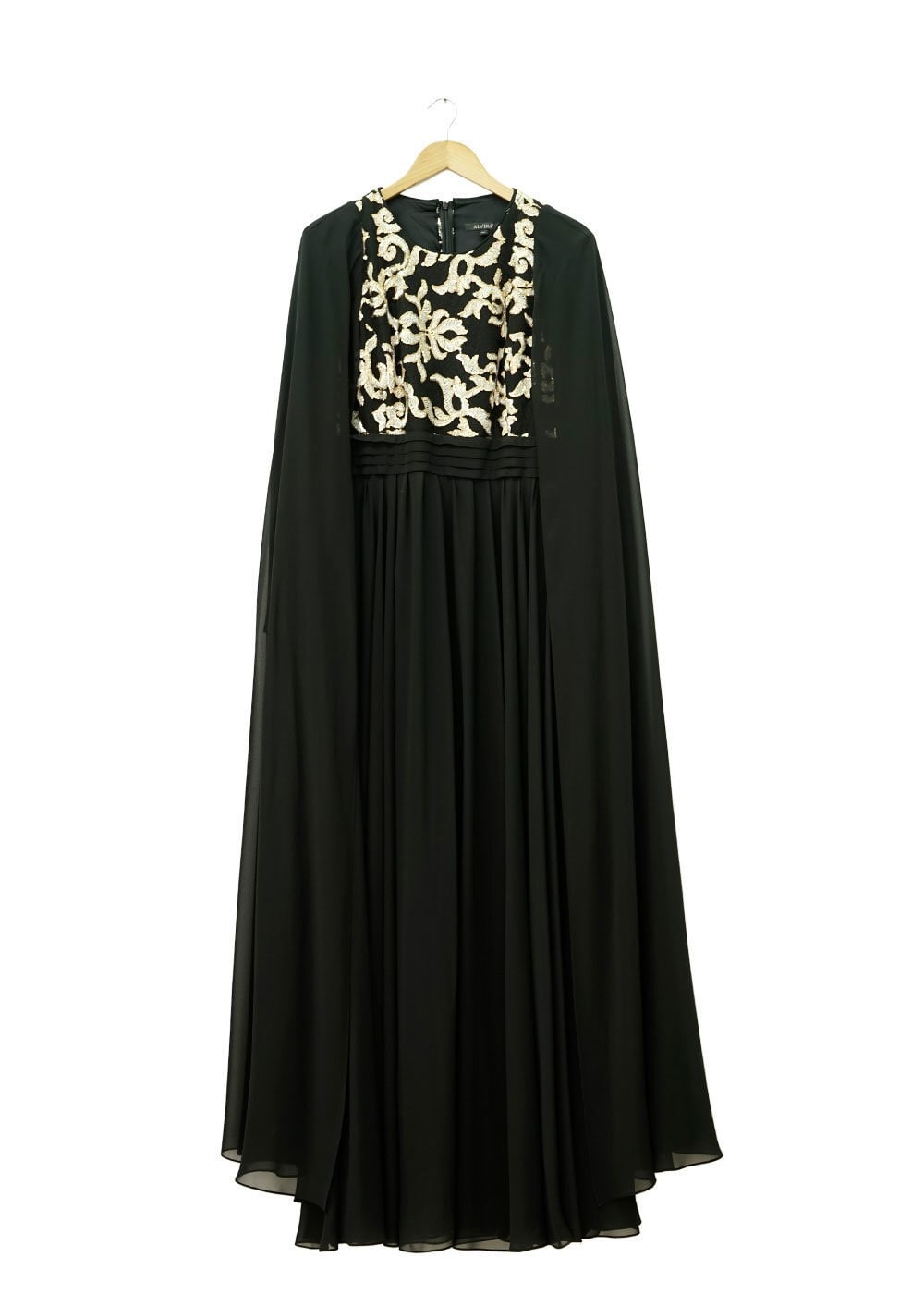 Tesettür giyim SİYAH 5015 New Multi Şifon Tesettür Abiye