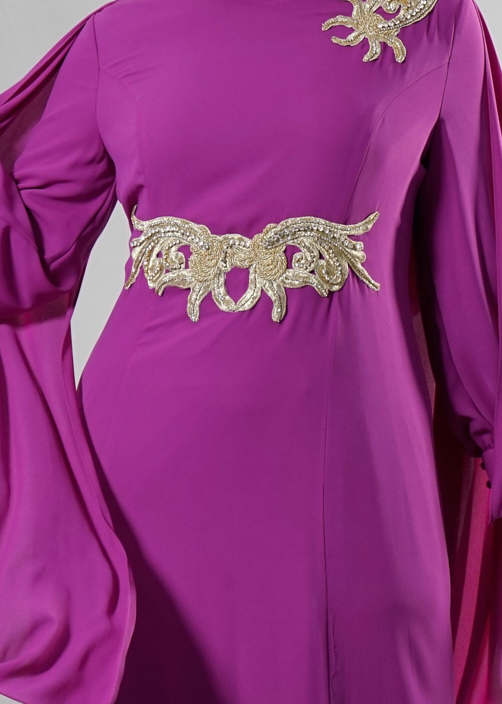 Tesettür giyim MOR 5092 Sisley Tesettür Tesettür Abiye