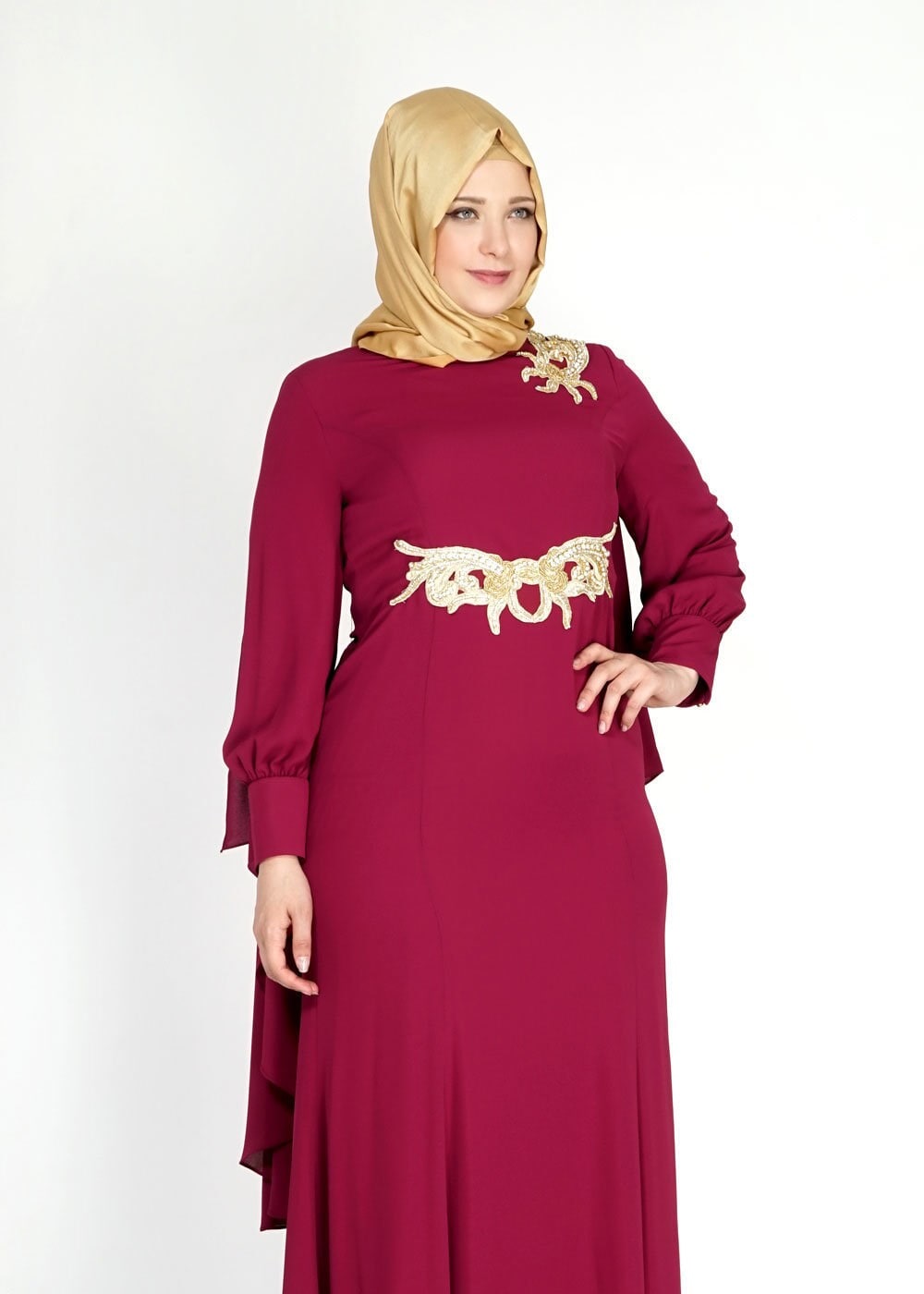 Tesettür giyim MÜRDÜM 5092 Sisley Tesettür Tesettür Abiye