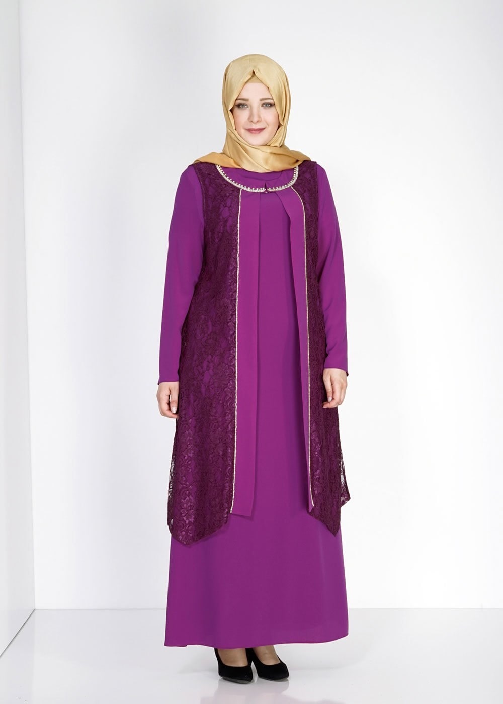 Tesettür giyim MOR 5118 Criss Tesettür Abiye