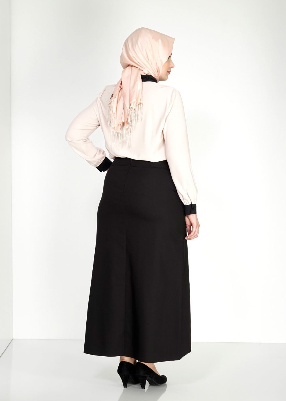 Tesettür giyim BEJ 2472 Lora Tesettür Bluz