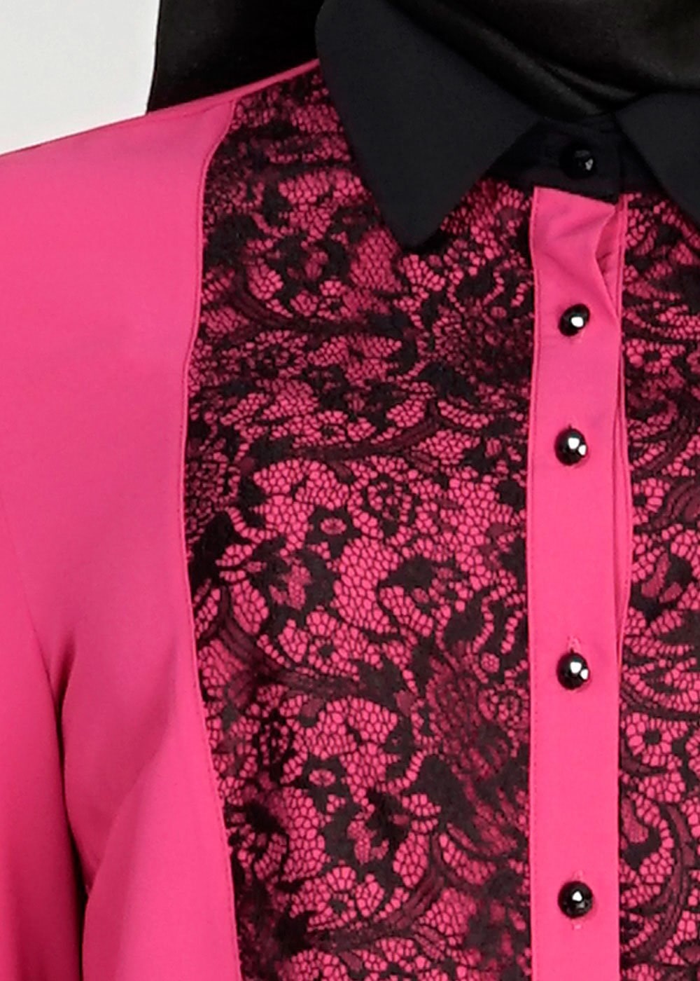 Tesettür giyim FUŞYA 2472 Lora Tesettür Bluz