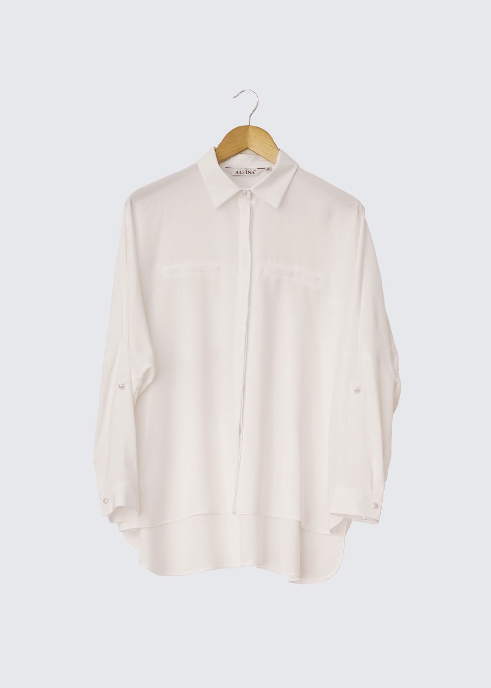 Tesettür giyim BEYAZ 4475 CARETTA BLUZ 36/46 TEK40