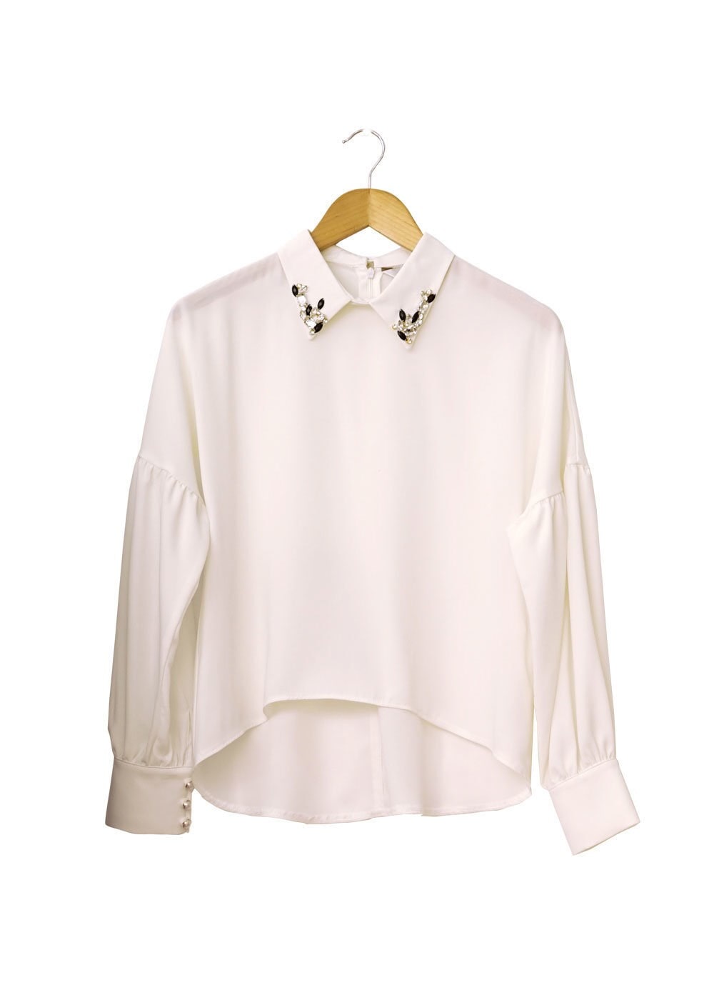 Tesettür giyim BEYAZ 4506 ALYA BLUZ 36/44 TEK38